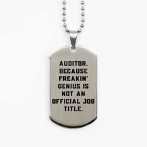 Nice Auditor, Auditor. Because Freakin&#39; Genius is Not an Official Job Ti... - $19.55
