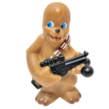 Lucas Fim Disney 2008 Star Wars Plastic Chewbacca Action Figure Bath Toy... - £4.44 GBP