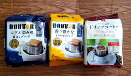 3 PACK DOUTOR VARIETY PACK INSTANT  COFFEE 10 STICKS EACH - $45.82
