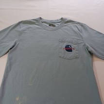 Carhartt TK5883-M Relaxed Fit Heavyweight Men's Blue Long Sleeve T-Shirt Size M image 11