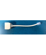 RJ11 PHONE LINE EXTENDER 2-WAY DUPLEX CONNECTOR (SHORT CABLE 5.5 INCHES ... - $9.52 CAD