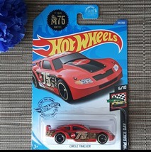 Hot Wheels Circle Tracker Red Mattel 75th Anniversary Edition 2020 HW Race Day - £5.89 GBP