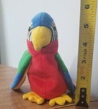 1998 Beanie Baby Jabber The Parrot Tush Tag 311 Red Star COMBINED SHIP... - $3.95