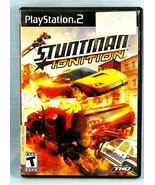 PS2 GAME STUNTMAN IGNITION THQ TEEN RATED 2007 WITH ORIGINAL DISC MANUAL... - $7.99