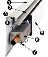 Haydon Hydronic Baseboard Model 750 - $174.89 MXN+