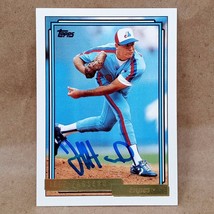 1992 Topps Gold #423 JEFF FASSERO Autographed Signed Card MONTREAL EXPOS - $1.95