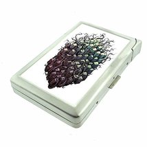 Cube Vine Power Em1 Hip Silver Cigarette Case With Built In Lighter 4.75&quot; X 2.75 - $12.95