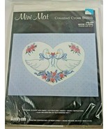 Janlynn Mini Mat Counted Cross Stitch Geese Floral #50-569 - £9.58 GBP