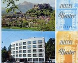 Hotel Neutor  Brochure Salzburg Austria 1960&#39;s German &amp; English  - $17.82