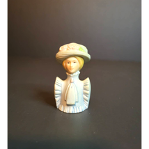 Vintage 1982 AVON Victorian American Fashion Lady Porcelain Thimble Coll... - $9.89