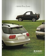 2000 Suzuki full line US sales brochure catalog SWIFT GRAND VITARA ESTEE... - €7,84 EUR