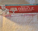 Stainless Steel Easy Cut Cake Slicer And Server By Emson Inc - $19.79