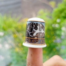 Vintage 2002 AD Mountains Mayfair Fine Bone China Thimble - $14.99