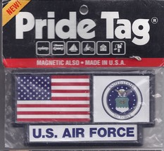 U.S. Air Force Pride Tag Magnet Or Stick On - £6.35 GBP