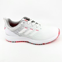 Adidas SZG SL White Pink Womens Waterproof Spikeless Golf Shoes GZ3912 - $69.95