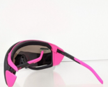 Brand New Authentic Bolle Sunglasses CHRONOSHIELD Matte Black Pink Frame - $108.89