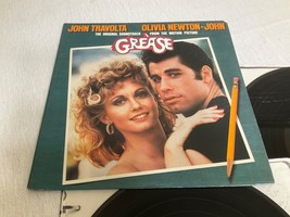 1978 Original Soundtrack &quot;Grease&quot; Double Vinyl Records Gatefold RS-2-4002 - £38.03 GBP