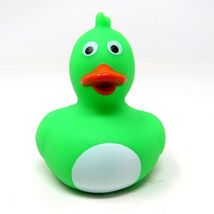 Green Bird Rubber Duck 2 inch Duckie Collectible Toy Jeep Gift  US Seller - $8.92