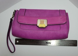 Guess Hot pink wristlet clutch purse Hand bag 1981 Barbiecore - £25.78 GBP