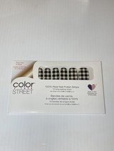 Color Street Nail Polish Strips - New In Package Plaid About You - $3.99