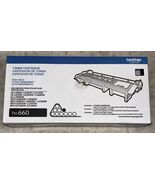 Brother TN-660 Black High Yield Toner Cartridge Genuine OEM Sealed - $44.54