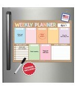 Rustic 2 Fridge Weekly Calendar | Magnetic &amp; Dry Erase | Calendars &amp; Pla... - $29.87 CAD