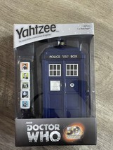 Yahtzee DOCTOR WHO Tardis Call Box 50th Anniversary Collector&#39;s Edition NIB NICE - £38.94 GBP