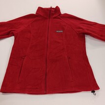 Columbia WL6439 Women's Red Benton Springs Full Zip Fleece Jacket Size Large image 13