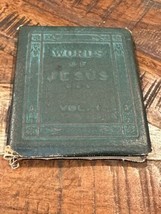 Words Of Jesus Little Leather Library Vintage Bible Vol 1 - £7.80 GBP