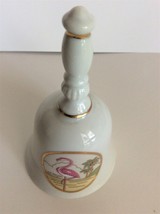 BEAUTIFUL DECORATIVE PORCELAIN BELL - NEEDS A RINGER - $6.00