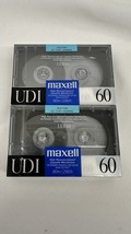 MAXELL UDI 60 SEALED CASSETTE TAPE 1988 JAPAN EXCELLENT CONDITION NOS Lo... - $24.70