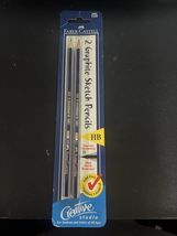 Faber Castell 2 Graphite Sketch Pencils HB 800057 Creative Studio Acid Free - $11.65