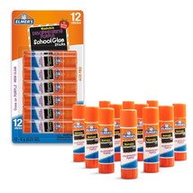 Elmer&#39;s Disappearing Purple School Glue Sticks Washable 6 Grams 12 Count - $15.93