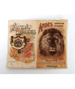 Vtg Advertising and Instructions Andes Stoves &amp; Ranges Rare Ephemera - £15.13 GBP