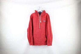 Vineyard Vines Mens Large Distressed Spell Out Pullover Shep Shirt Hoodie Red - £39.52 GBP