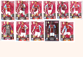Topps Match Attax 2013-14 Premier League Aston Villa Players Cards - £3.59 GBP