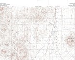 Tonopah Quadrangle Nevada 1961 Topo Map Vintage USGS 15 Minute Topographic - $16.89