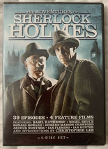 The Adventures of Sherlock Holmes 39 Episodes &amp; 4 Feature Film 4 Disc Set Sealed - £10.83 GBP