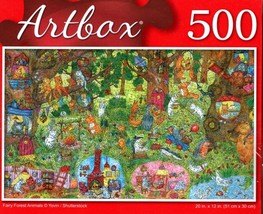 Fairy Forest Animals - 500 Pieces Jigsaw Puzzle for Age 14+ - £11.89 GBP