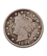 1896 Liberty Nickel Rouleau En About Bon Ag État ,40 Pièces, 4-Digit Dates - €126,88 EUR
