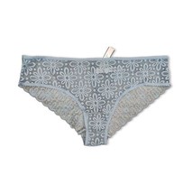Victoria&#39;s Secret Cheeky Panty Bikini Lace XL Gray  - $22.95