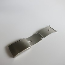 T-6023 Steel Single Click Watch Buckle 18mm 20mm 22mm 24mm for Leather Strap - £11.88 GBP