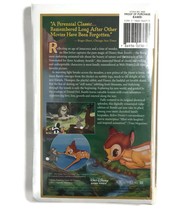 Bambi Sealed Vhs Video Tape 55th Anniversary Walt Disney Film Clamshell Movie - £11.66 GBP