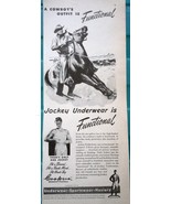 Jockey Underwear Magazine Print Art Advertisement 1947 - $8.21 CAD