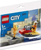 LEGO City 30368 Fire Rescue Water Scooter Ages 5+ 33 Pieces Sealed - £8.55 GBP