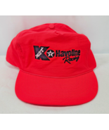 Vintage Kmart Havoline Racing Neon Nylon Hat Cap Clark Snapback - $237.26 MXN