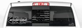 AnyStickerYouWant - Rear Middle Window American Flag Fits Dodge RAM 2009-2018 (A - $14.99