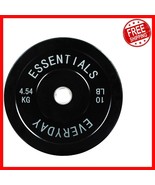 Versatile Olympic Bumper Plates - 10lb Steel Hub Plates for Weightliftin... - $74.36 CAD