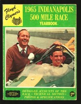 Indianapolis 500 Yearbook 1965-Floyd Clymer-USAC-Jimmy Clark-Parnelli Jones-D... - £86.21 GBP