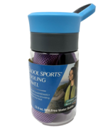 Grand Fusion 2Kool Sports Cooling Towel Purple NEW - $213.62 MXN